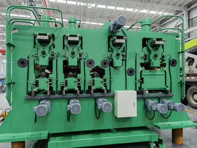 750m/min Ultra-high speed combined tension leveler hand-over to client
